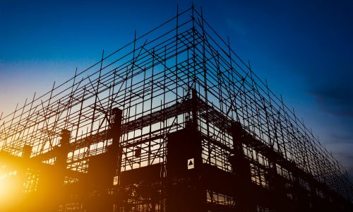 Construction Site silhouettes